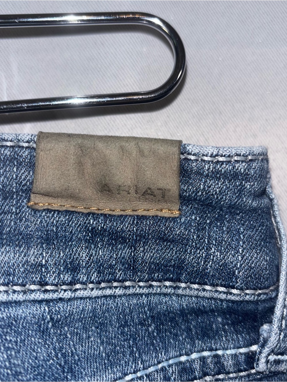 Ariat Perfect Rise Trouser Jeans 29S Bianca Burbank Wash Stretch Denim - Picture 8 of 9